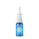 Blue Breathe nasal spray bottle on a white background Waves of Wellbeing