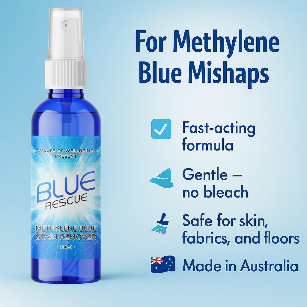Blue Rescue methylene blue cleaner