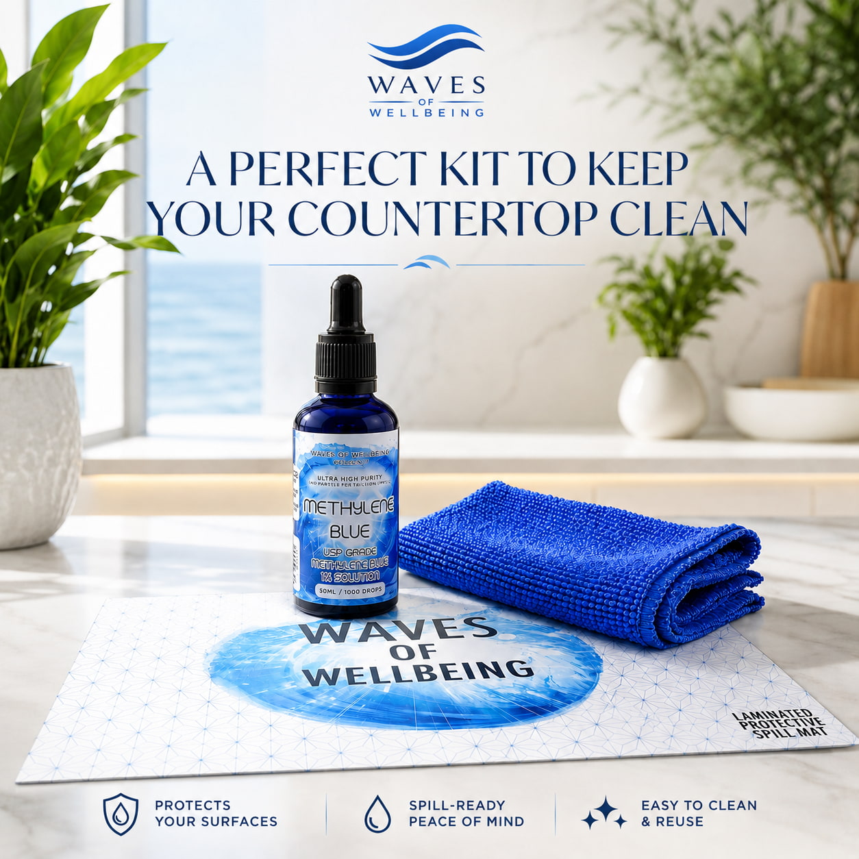 Methylene Blue Starter Kit — 50ml (1% Solution)