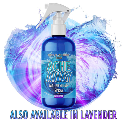Ache Away Magnesium Spray – Also Available in Lavender – Waves of Wellbeing