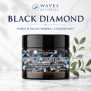 Waves of Wellbeing Black Diamond 50 gram jar, concentrated formula