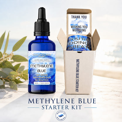 Waves of Wellbeing 50ml Methylene Blue Starter Kit