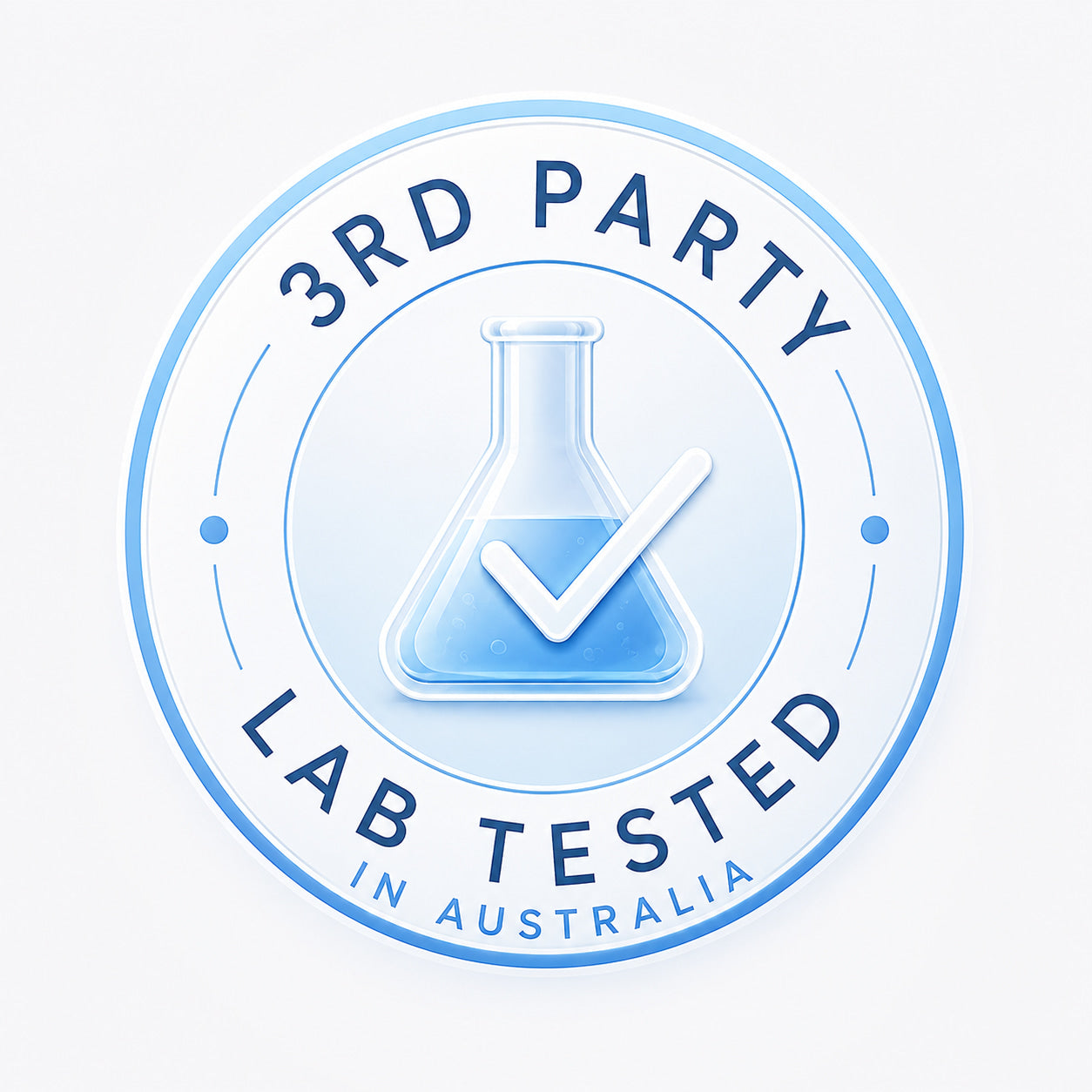Waves of Wellbeing methylene blue third-party lab tested in Australia - purity you can verify